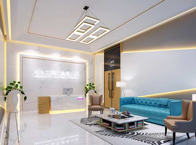 艾莫爾服飾公司辦公室裝修設計