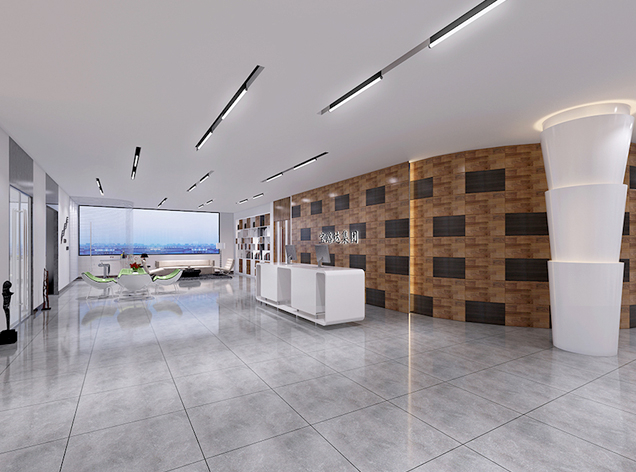 寶路達集團公司辦公室裝修設(shè)計